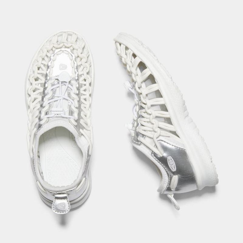Sandalias Keen Niños Colombia - Keen Uneek O2 Blancas (HKLDW9635)